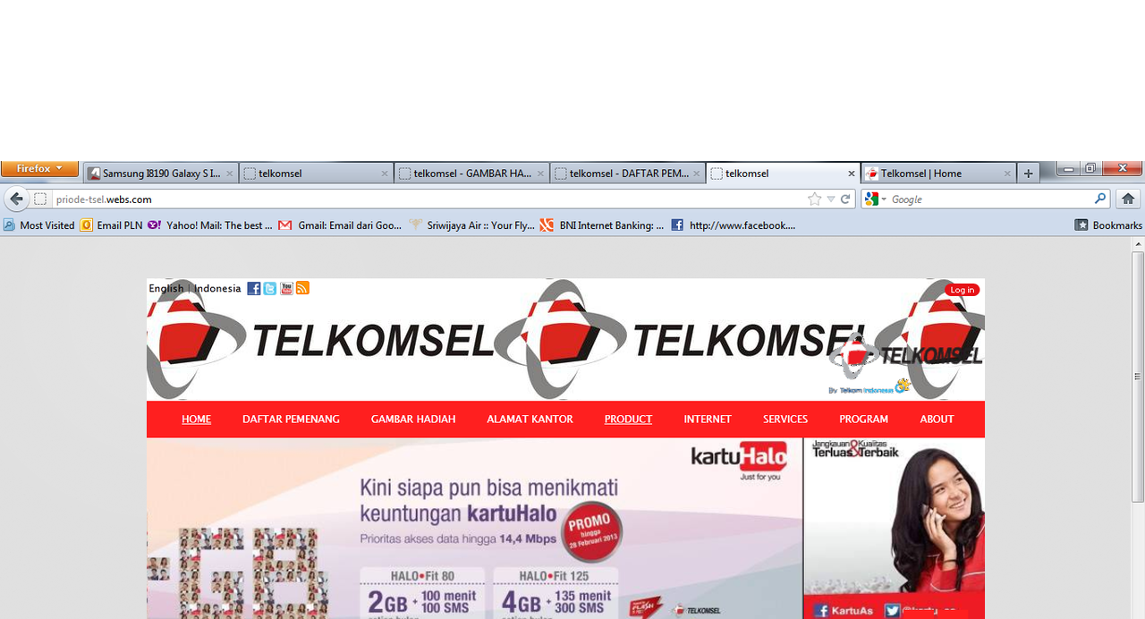 Penipuan Undian Telkomsel