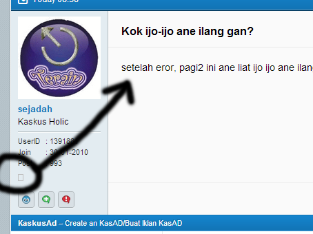 Kok ijo-ijo ane ilang gan?