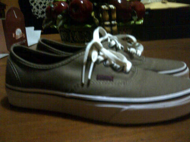vans authentic shitake & vans authentic port royale/black