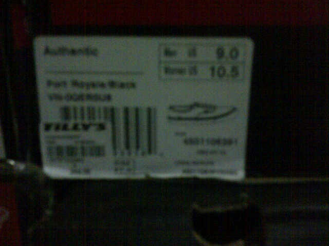 vans authentic shitake & vans authentic port royale/black