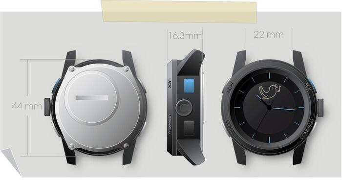 ▂ ▃ ▅ ▆ Jam Tangan Cookoo Smart Watch for Iphone 4S , Iphone 5 , Ipad Mini ▆ ▅ ▃ ▂