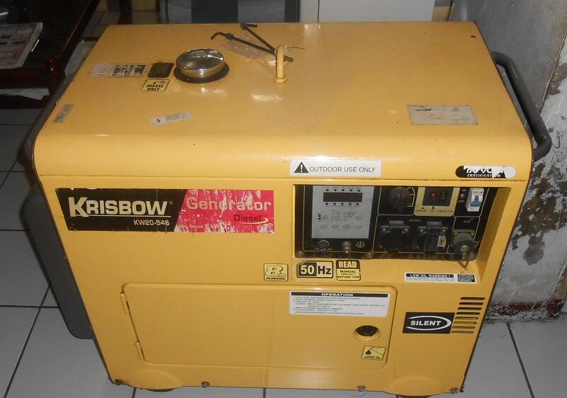 Terjual Generator krisbow 5kva genset KASKUS