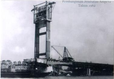 Sejarah Jembatan Ampera &amp; Proses Pembuatannya