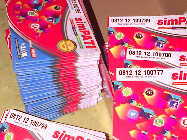 NOMOR Simpati Cantik 100%