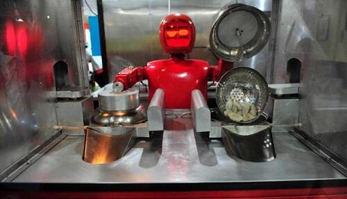 Restoran Robot di China