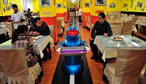 Restoran Robot di China