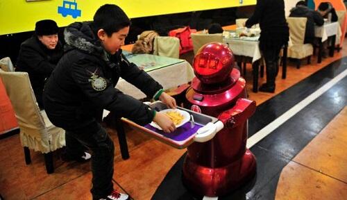 Restoran Robot di China