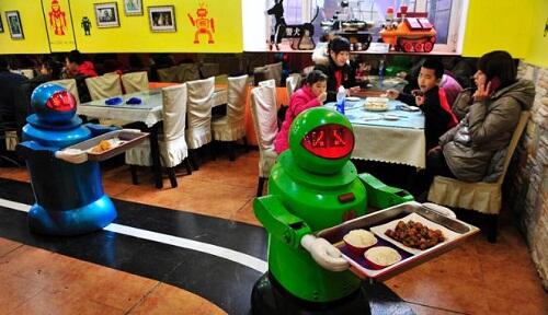 Restoran Robot di China