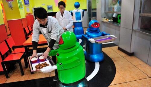 Restoran Robot di China