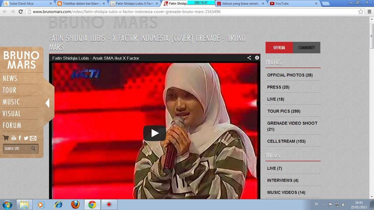 Fatin Shidqia Lubis X Factor Indonesia, Siswi SMA Berjilbab Yg Bersuara &quot;Kurang Ajar&quot;