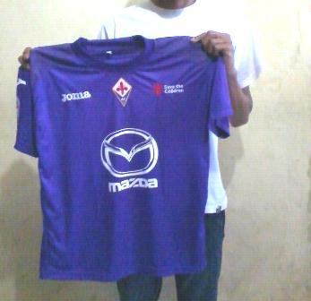 READY STOCK JERSEY RETRO FIORENTINA HOME 2001-2002