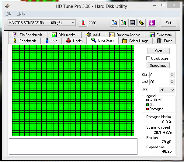 Maxtor 80Gb IDE (PATA)