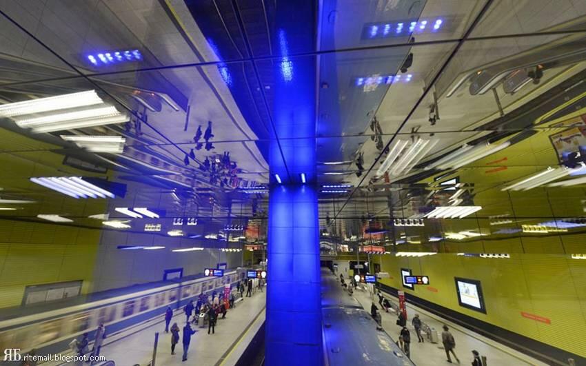 Stasiun Metro Terbaik di Eropa