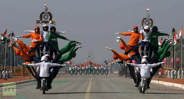 (pics) Parade Militer India, 26 Januari 2013