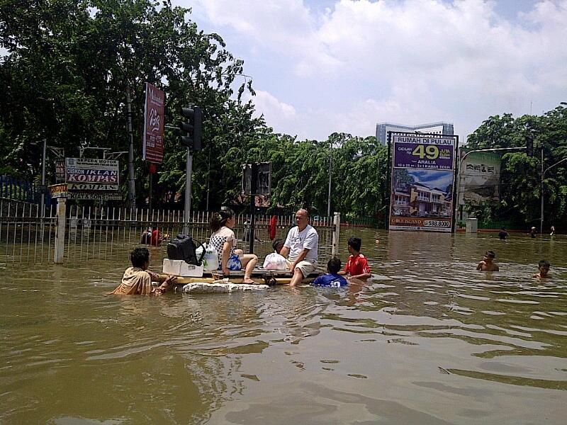 Foto - foto musibah banjir di sekitar pluit