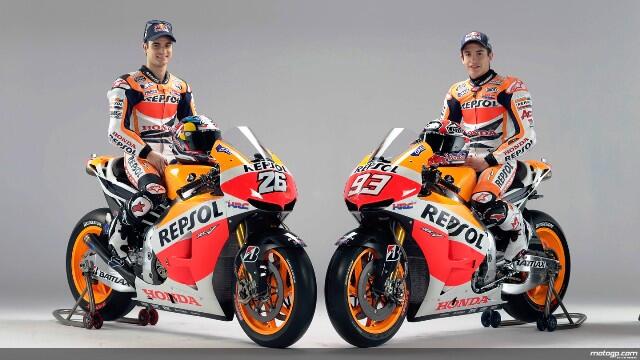 Motor terbaru tim Repsol Honda 2013