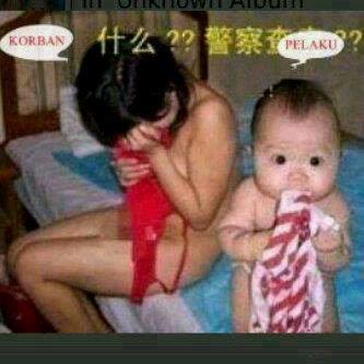 jaman edan, kelakuan anak bayi aja kayak gini.....!!!