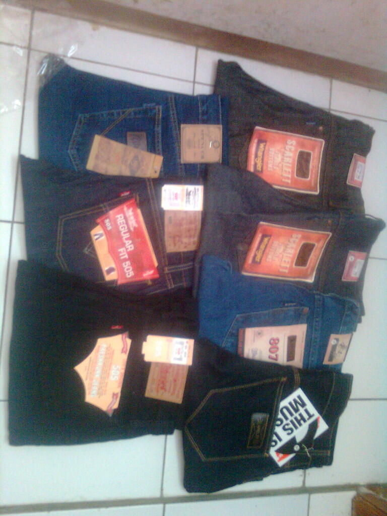 GROSIR WRANGLER, LEVI'S 505
