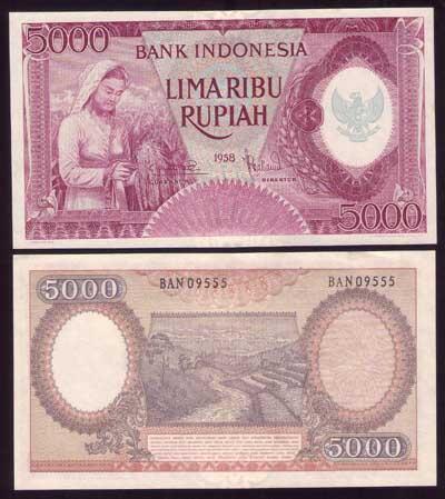 Banknotes 189 Collection (Jual Uang Kuno Kertas Dll)