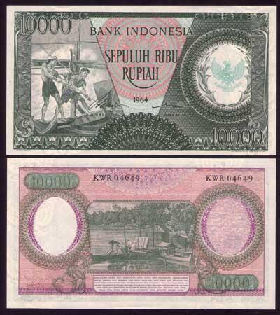Banknotes 189 Collection (Jual Uang Kuno Kertas Dll)