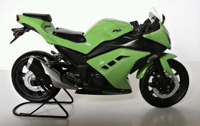 ### Miniatur Ninja 250 R ( Bisa Custom ) asli Handmade, Masuk dulu gan ###