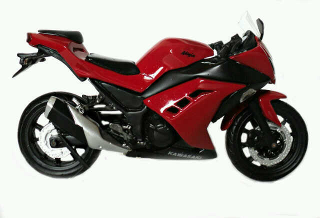 ### Miniatur Ninja 250 R ( Bisa Custom ) asli Handmade, Masuk dulu gan ###