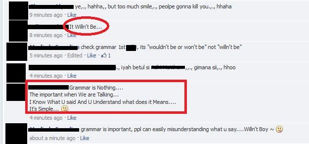 Beri pencerahan gan, grammar itu penting :ngakak