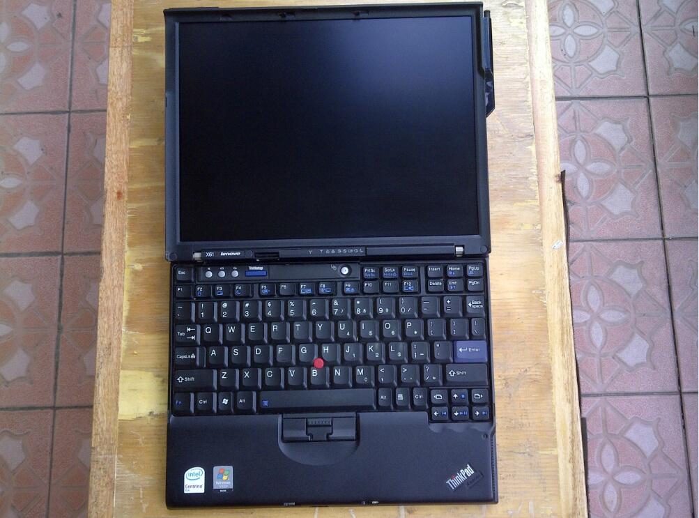 Terjual Notebook 2nd Lenovo Thinkpad x61 include antena 