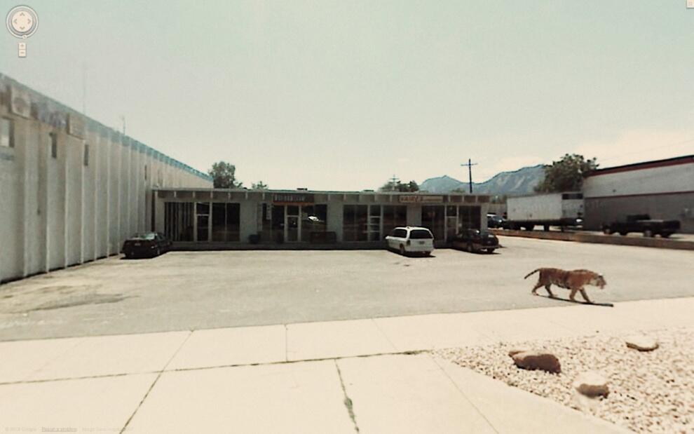 Penampakan Aneh Di Google StreeT View Gan !!