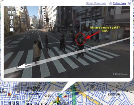Penampakan Aneh Di Google StreeT View Gan !!