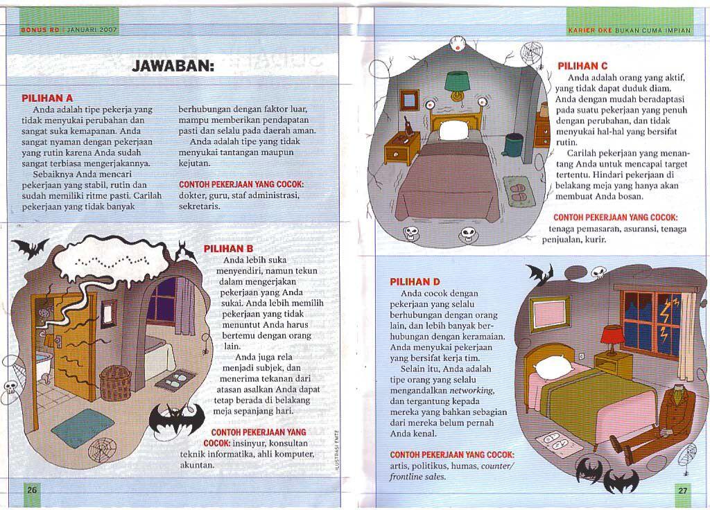 &#91;ILMU&#93; Mengetahui Pekerjaan Ideal dari Posisi Kamar (+PIC) &#91;Toluvone&#93;