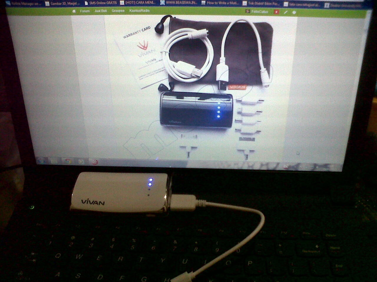 POWERBANK VIVAN TERMURAH POWERBANK VIVAN, CROSS, HIPPO, ADVANCE, I-TECH READY