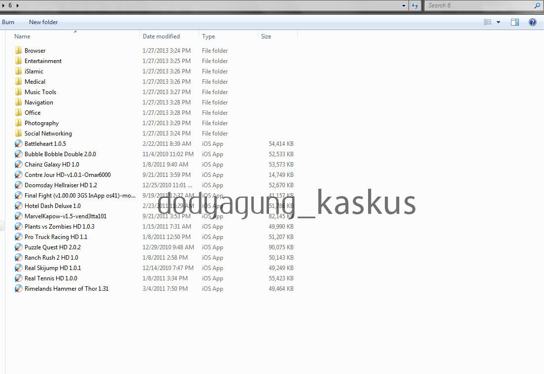PAKET DVD GAME FOR IPAD / IPHONE / IPOD TOUCH HARGA 8DVD CUMA 50RIBU