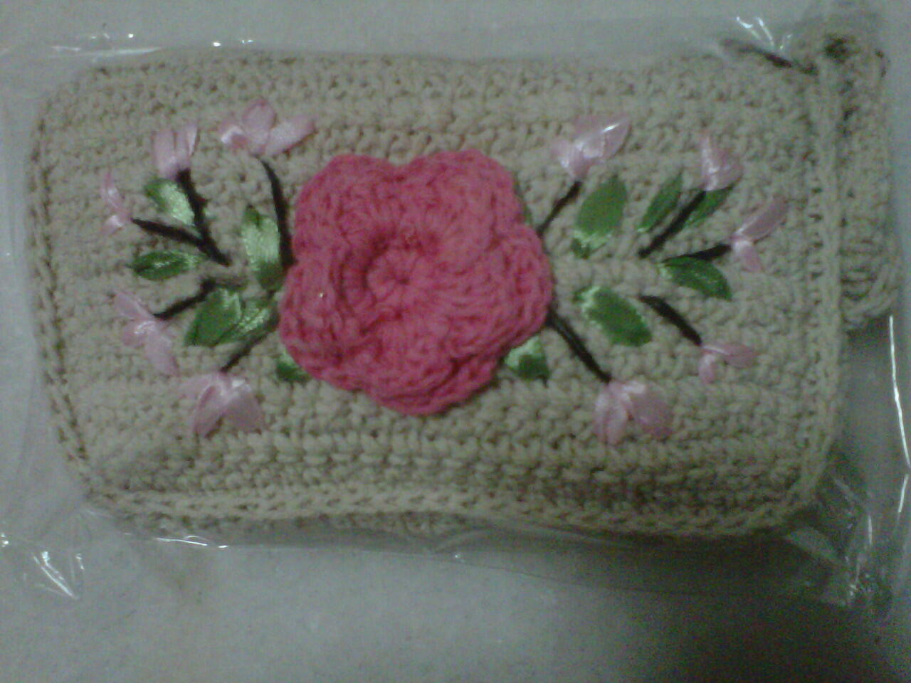 Jual dompet model anyaman, dompet gambar kucing dan dompet rajut manis