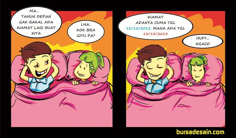 Komik Iseng (Kiamat Gak Bakal Bilang-Bilang)