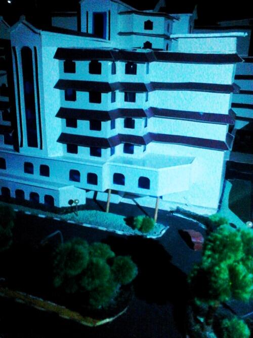 Suasana Gelap Malam di Miniatur Hotel &#91;PIC ONLY&#93;