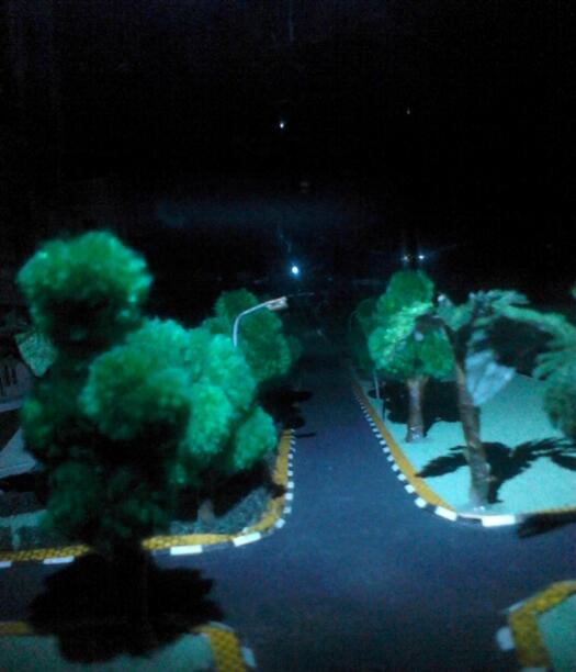 Suasana Gelap Malam di Miniatur Hotel &#91;PIC ONLY&#93;