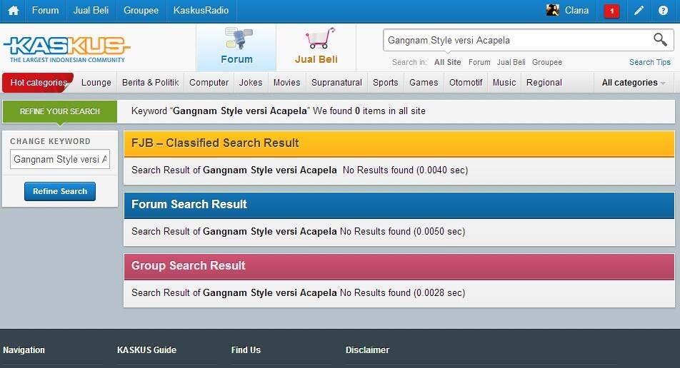 &#91;Asli KEREN&#93; Gangnam Style versi Acapela