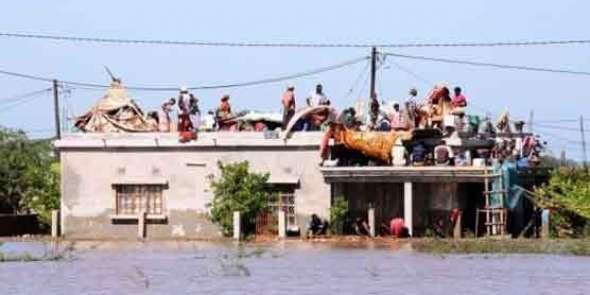 Banjir di Mozambik 150.000 Orang Mengungsi