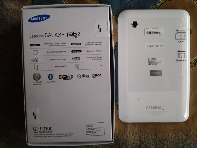 Samsung galaxy tab 2 P3100