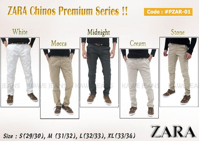 JEANS NUDIE ZARA CHINO CHEAPMONDAY LEVIS APRIL COWOK KW SUPER