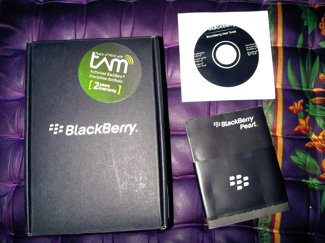 Blackberry Pearl 3G 9105 - Merah Hitam