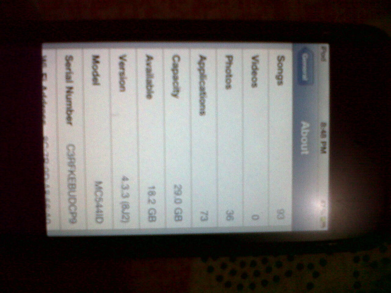 Jual second ipod 4th gen 32 GB muraah gan!
