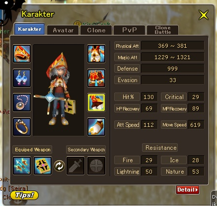 JUAL CHAR HEVA CLERIC lvl 49 ISTIMEWA !