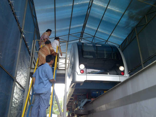 Yuk Intip Penampakan Monorel 'Made In Bekasi'