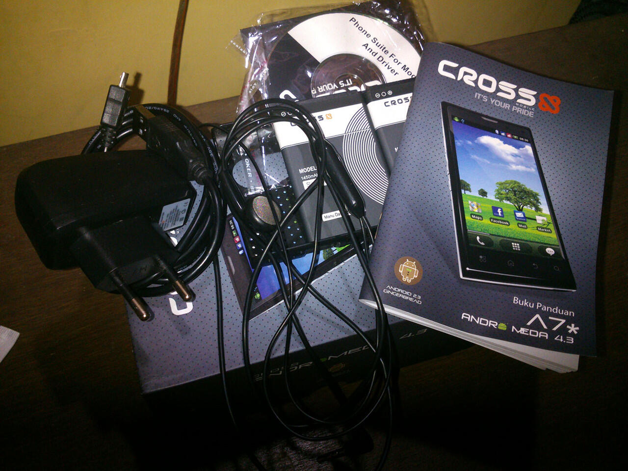 Cross A7* Fullset masih Garansi