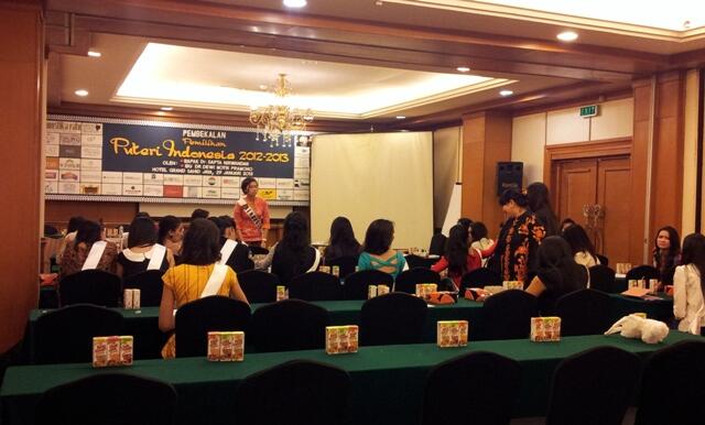 Karantina Finalis Puteri Indonesia XVII/ 2013