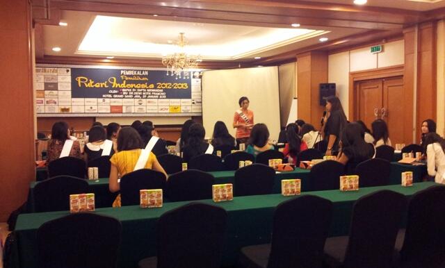 Karantina Finalis Puteri Indonesia XVII/ 2013