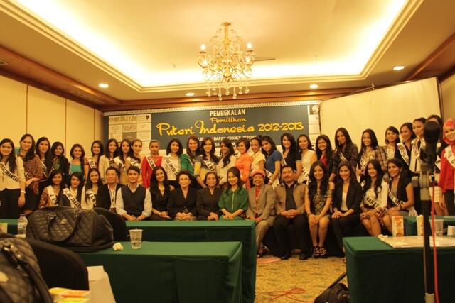 Karantina Finalis Puteri Indonesia XVII/ 2013