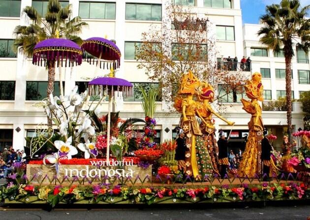 Penampilan Indonesia di Rose Parade 2013, Pasadena, California